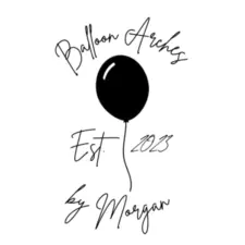 Logo for Balloon Arches by Morgan